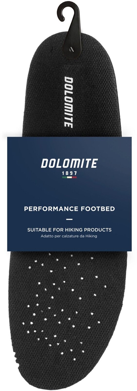 Стельки Dolomite Performance Footbed Black (UK:8)