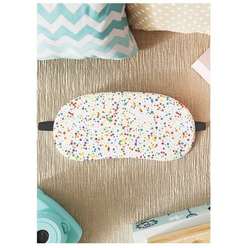 фото Маска для сна joyarty "новогоднее конфетти"