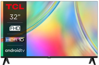 Телевизор TCL 32S5400AF, 32", FULL HD, Android, черный