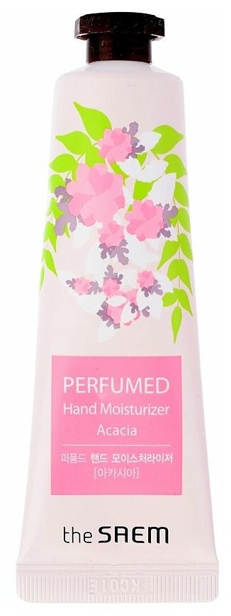 Крем для РУК парфюмир увлаж THE SAEM HAND P . PERFUMED MOISTURIZER -ACACIA- 30ML.