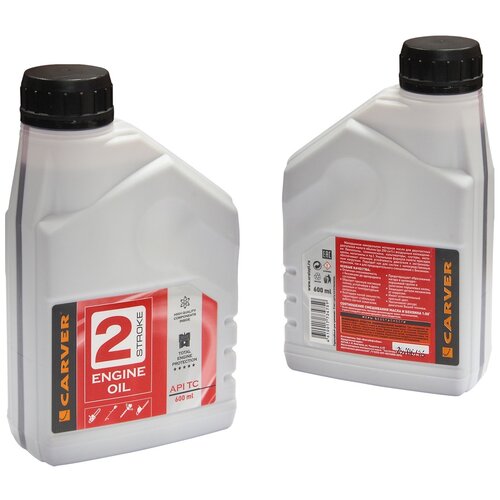 фото Carver 2 stroke engine oil минеральное моторное масло для двухтактных двигателей