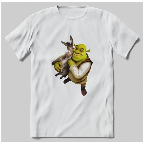 фото Футболка с принтом шрек 2 brut-shop