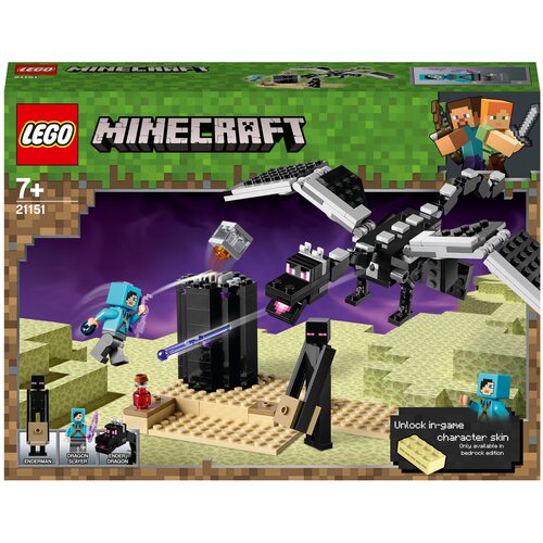 lego® minecraft 21151 последняя битва Конструктор LEGO Minecraft 21151 Последняя битва, 222 дет.