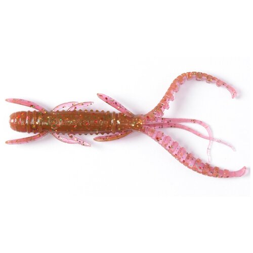 виброхвосты съедобные искусственные lj pro series hogy shrimp 2 2in 05 60 s15 10шт Силиконовая приманка Lucky John твистер Hogy Shrimp 140174, 89 мм, 100 г, 5 шт.