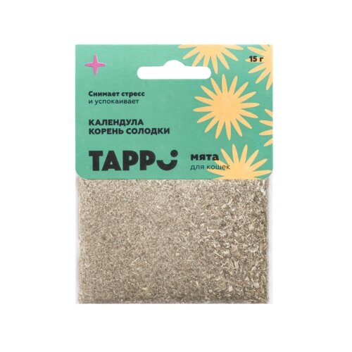 Tappi игрушки Кошачья мята с календулой и корнем солодки в пакете 77ос25, 0,015 кг (2 шт)