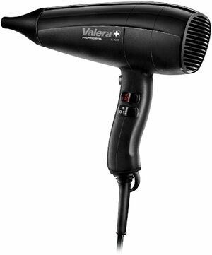 Фен Valera Professional Swiss Light 3200 (SL 3200), мощность 1600 Вт, DC-мотор, суперлёгкий, холодный воздух, супергибкий сетевой шнур