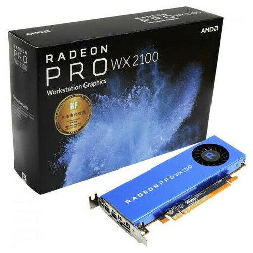 Видеокарта AMD Radeon Pro WX 2100 2GB (100-506001), Retail