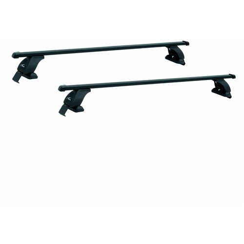 фото Багажник lux стандарт на крышу toyota corolla e120/e130 (2001-2006) седан, 1.2 м черный
