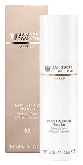 Janssen Cosmetics Тональный крем Perfect Radiance Make Up, SPF 15, 30 мл/50 г, оттенок: 02 Олива