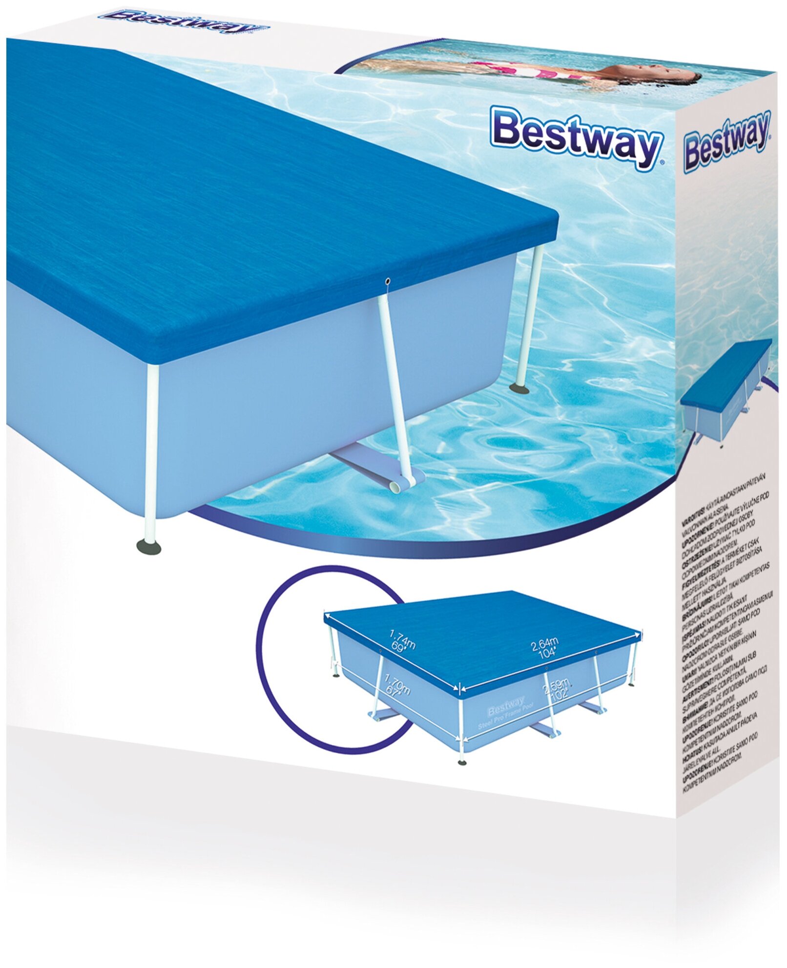 Тент-чехол для бассейна Bestway - фото №2