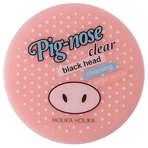 Holika Holika очищающий сахарный скраб для лица Pig-nose clear black head cleansing sugar scrub, 30 мл пилинг скраб для лица pig nose clear black head cleansing sugar scrub