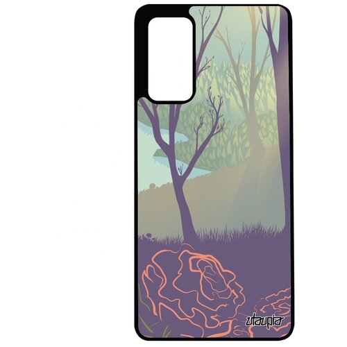 фото Чехол на телефон galaxy s20fe, "лесные розы" пейзаж розы utaupia