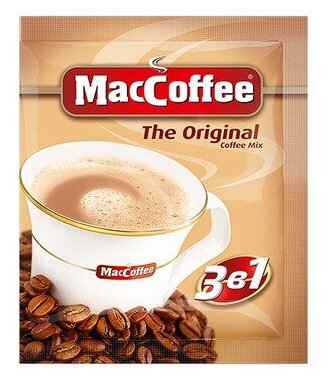 Кофейный напиток MacCoffee Оригинал 3в1 растворимый 20г, 5шт - фотография № 3