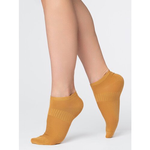 Носки Giulia, размер 36-40, желтый женские носки giulia размер 36 40 желтый