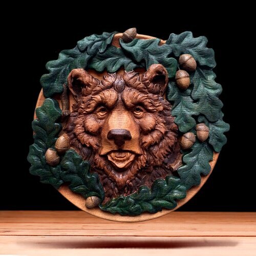 Настенное панно из дерева 