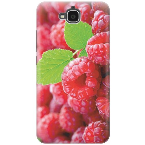 фото Cиликоновый чехол на honor 4c pro / хонор 4с про с принтом "малинка" gosso