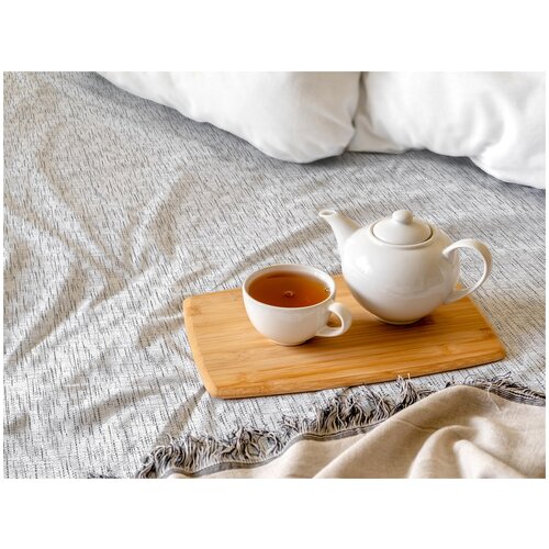 Простыня 1,5-спальный Galtex Комфорт Натурель светло-серый