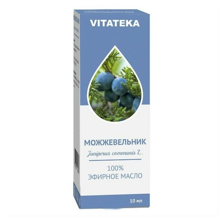 Масло эфирное Vitateka (Витатека) Можжевельник 10 мл ООО "АРОМАСТАР"/ООО "АромаМарка" - фото №2