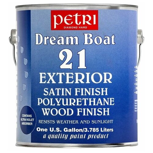 Petri Dream Boat 21 Exterior бесцветный, полуматовая, 3.785 л