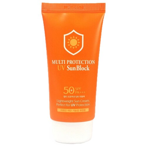 3W Clinic крем Multi Protection UV Sun Block SPF 50, 70 мл