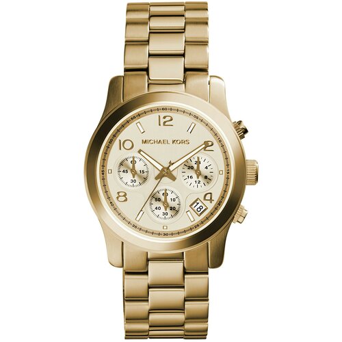 Наручные часы MICHAEL KORS Женские оригинальные наручные часы Michael Kors Runway MK5055, золотой