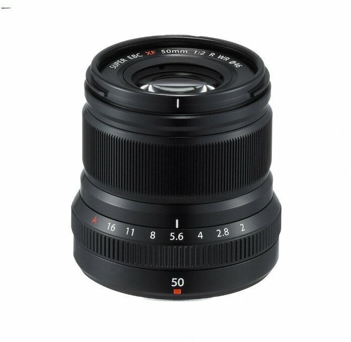 Объектив Fujinon XF 50mm f/2 R WR, черный