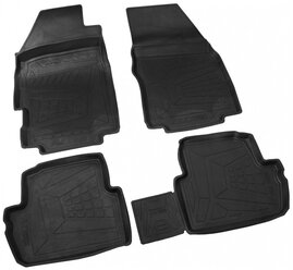 Комплект ковриков салона AVD Tuning ADRPLR031 для Chevrolet Spark 4 шт. черный
