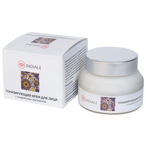 Тонизирующий крем для лица с индийским жасмином, INDIALE, 50 г.