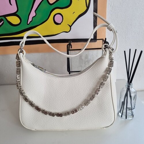 фото Сумка багет классическая, экокожа, розовый нет