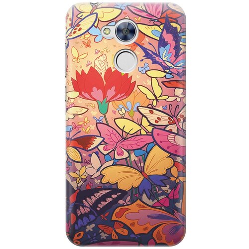 фото Cиликоновый чехол красочный мир на honor 6a / хонор 6а re:pa