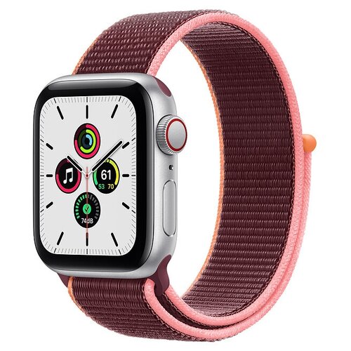 Умные часы Apple Watch SE GPS Cellular 40мм Aluminum Case with Sport Loop MYEC2 2290000₽