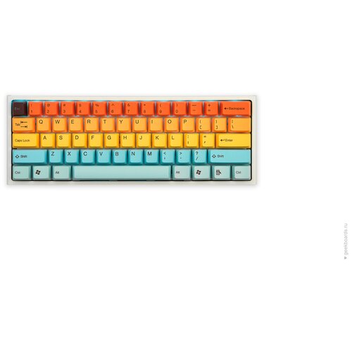 Набор клавиш для механической клавиатуры Tai-hao Hawaii, английская раскладка, комплект кейкапов