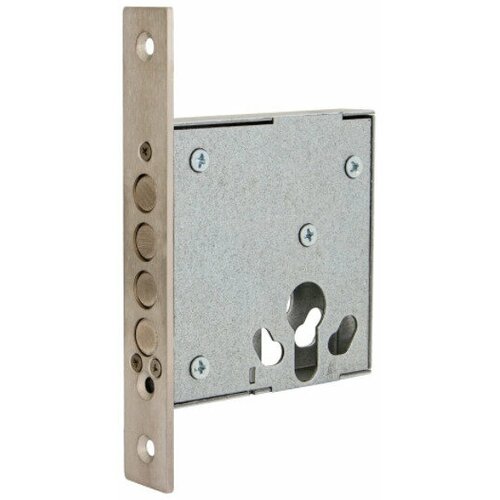 Корпус врезного замка ЗВЦ-12 цвет хром для входной металлической двери в личном жилище или общественном здании 3105₽