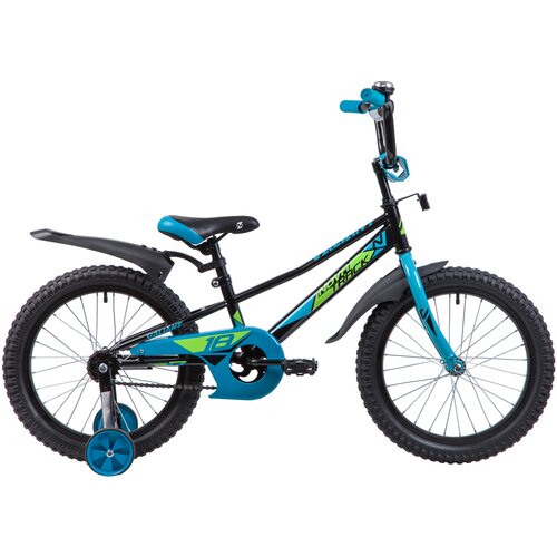 Велосипед 18 детский Novatrack Valiant 2020 115 черный требует финальной сборки 1212000₽