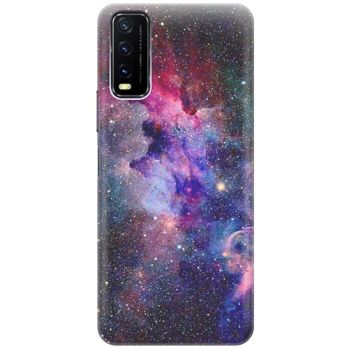 фото Cиликоновый чехол на vivo y20 / виво у20 с принтом "открытый космос" gosso