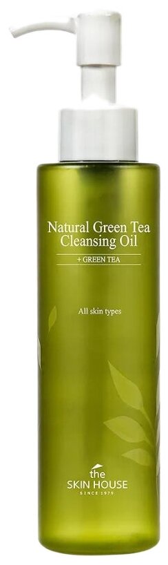 The Skin House гидрофильное масло с экстрактом зелёного чая, 150 мл, 150 г