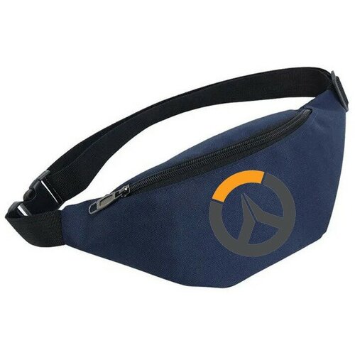 фото Сумка поясная noname, синий
