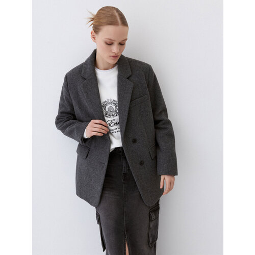 Пиджак Sela, размер M INT, серый
