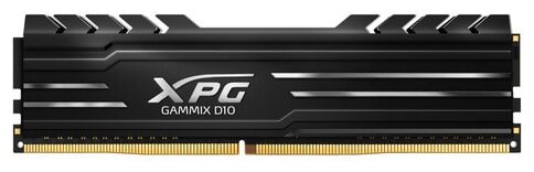 Модуль памяти DDR4 16GB ADATA AX4U320016G16A-SB10 XPG GAMMIX D10 black PC4-25600 3200MHz CL16 радиатор 1.35V RTL