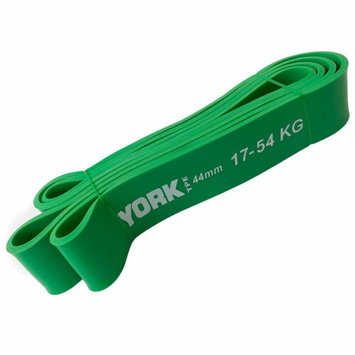 фото Эспандер-резиновая петля "york" tpr crossfit 2080х4.5х44мм (зеленый) (rbt-105/b34952)