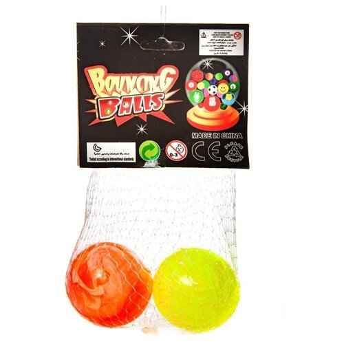 фото Мяч junfa toys попрыгунчик мраморный 45b, 4 см