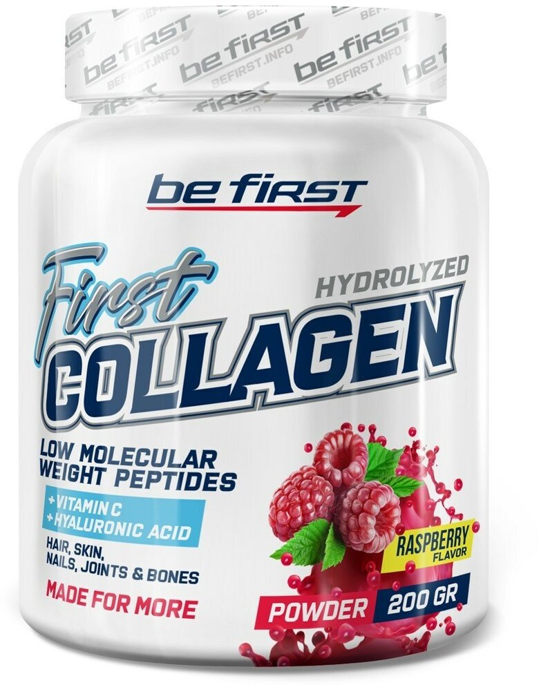 Be First COLLAGEN + Hyaluronic acid + Vitamin C (200г) Ананас