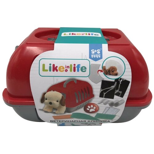 Набор ветеринара S+S Toys Like in Life Ветеринарная клиника (200150501) ролевые игры abtoys маленький доктор ветеринарная клиника большой набор с плюшевым питомцем