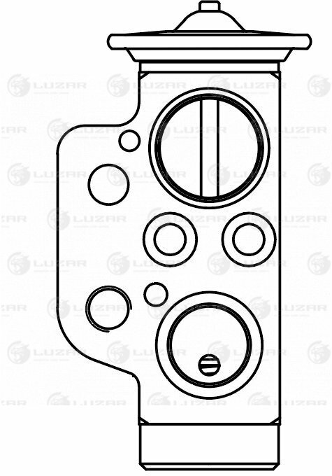 Клапан расш. кондиционера (трв) LUZAR LTRV1858 (1 шт.)