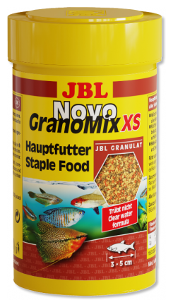 JBL NovoGranoMix XXS - Основной корм в форме цветных мини-гранул, (1-3см) 100 мл (58г) - фотография № 2