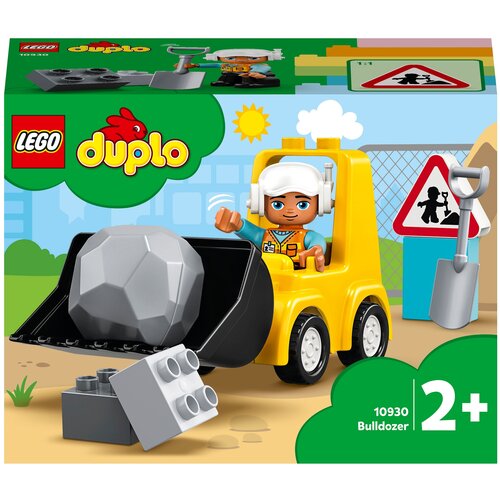 конструктор lego duplo town 10930 бульдозер Конструктор LEGO DUPLO Town 10930 Бульдозер, 10 дет.