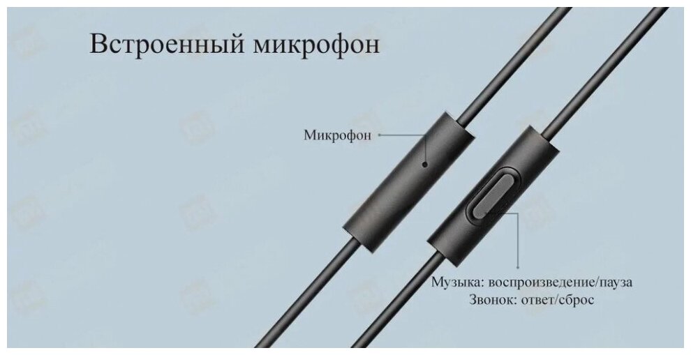 Наушники Xiaomi Mi Capsule Headphones DDQ01WM черный