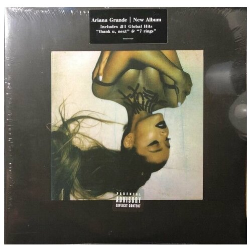 виниловые пластинки imagine club ддт прозрачный 2lp Виниловая пластинка Ariana Grande. Thank U, Next (2LP)