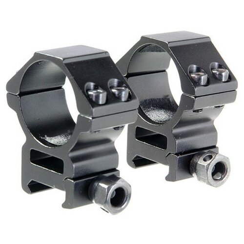 фото Кольца для прицела veber 3021 h с окошком 5 мм