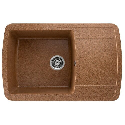 Врезная кухонная мойка 77х49.5см, Gerhans B29, 23 терракотовый